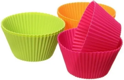 Produktbild von LEKUE Silikonbackformen für Muffins 12 Stück
