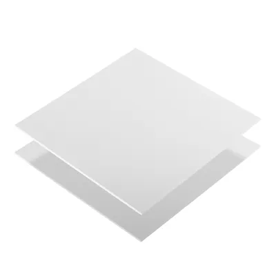 Produktbild von Polystyrol Platten WEIß Bastelplatten Kunststoffplatten Modellbau, Bastelplatte 2mm, 49x49cm