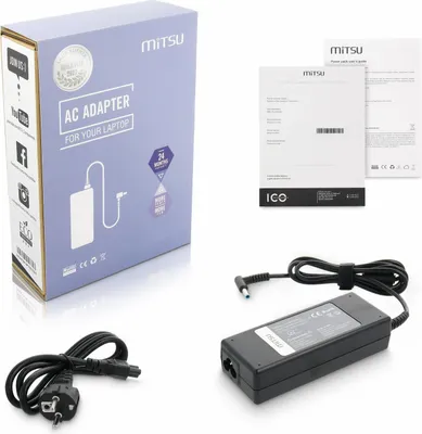 Obrázek produktu pro nabíječka pro notebook mitsu 19,5v 4,62a (4,5x3,0 pin) - hp