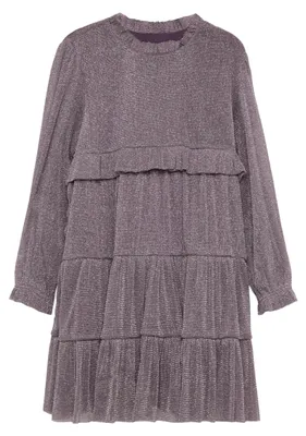 Produktbild von s.Oliver Gefüttertes Mesh-Kleid mit Glitzergarn