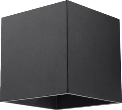 Produktbild von Wandleuchte QUAD 1 schwarz 1xG9 8W Aluminium 10x12x10cm Sollux Lighting