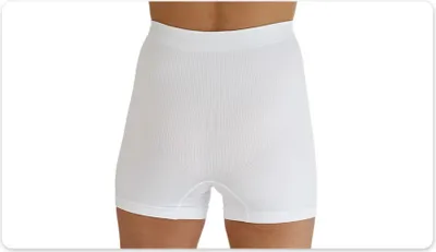 Produktbild von Stoma Boxer Extrahoch level 1 Support, White, L/XL