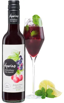 Produktbild von Salus Aperino Johannisbeere-Acerola alkoholfreier -Aperitif, 370 ml Lösung