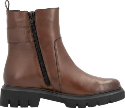 Imagen del producto de Remonte: Zapatos y botas para mujer, con cremallera, color marrón, estilo casual
