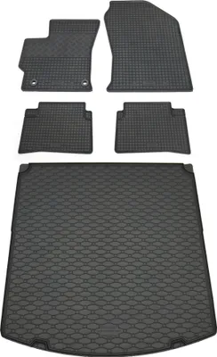 Produktbild von Rigum Gummi Fußmatten + Kofferraumwanne im Set für Toyota Corolla Touring Sports