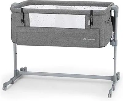 Produktbild von Famanu Beistellbett NESTE UP, 2-in-1 Co-Sleeper, höhenverstellbar, inkl. Matratze