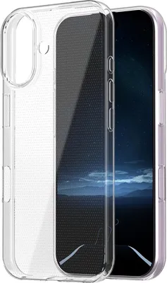 Immagine prodotto di Cadorabo Custodia per iPhone 16 Custodia in silicone per telefoni cellulari Custodia protettiva Cover trasparente