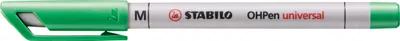 Produktbild von Folienstift - STABILO OHPen universal - wasserlöslich medium - Einzelstift - grün