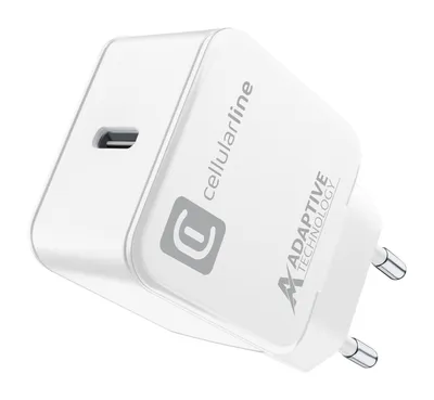 Image de Chargeur de voyage USB type-C 15W blanc (60048)