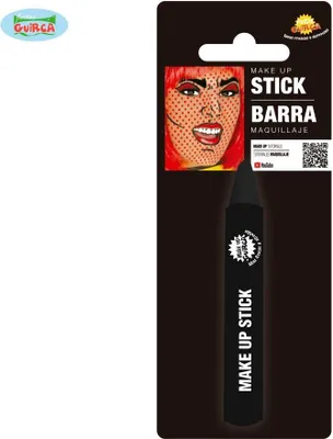Obrázek produktu pro Gotická make-up barva na obličej Halloween 2026 černá