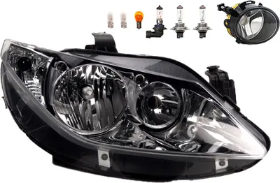 Zdjęcie produktu dla Johns, Reflektory halogenowe pasujące do Seat Ibiza 6J 03/08-02/12 H7 H7 R + przeciwmgielne+światła 6J1941006D 6J1941006C 6J1941006A 6J1941006B 6J1941030A 6J09417