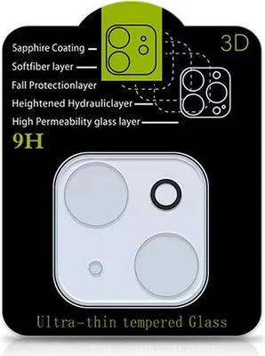 Zdjęcie produktu dla INF Przezroczysta folia ochronna na obiektyw aparatu HD o pełnym pokryciu (3 sztuki) iPhone 16 Pro/16 ProMax