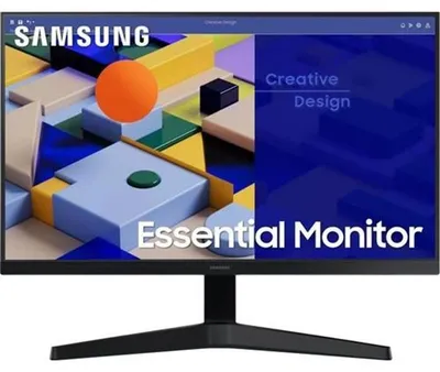 Image de Ecran PC Samsung S31C 27",16:9, Dalle IPS, 5ms, FHD : 1920 x 1080,75Hz,250 cd/m²,1000:1, HDMI, VGA, Inclinable