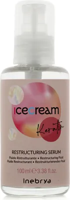 Productafbeelding van Inebrya Ice Cream Keratine Herstellende Serum, 100 ml