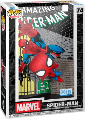 Produktbild von Funko Pop! Comic Covers: Marvel Spider-man - Spider-man '65