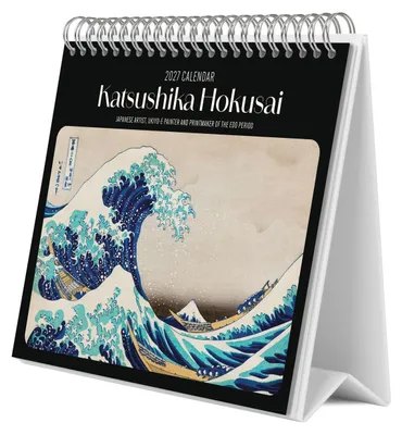 Productafbeelding van Grupo Erik Hokusai, bureaukalender 2027. Kalender, familiekalender, cadeaus
