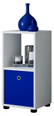 Produktbild von Stehendes Holzregal | platzsparendes Regal | Maße: H. 64 x B. 31 x T. 30 cm | Aufbewahrungsregal | Bücherregal