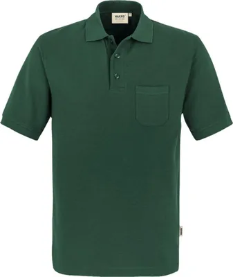 Produktbild von HAKRO Poloshirt Pocket Performance Herren #812 Gr. S tanne
