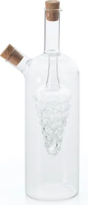 Image de Excelsa bouteilles de vinaigre/huile Soffio verre 25 cl transparent