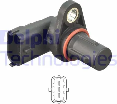 Produktbild von DELPHI Nockenwelleposition Sensor für HYUNDAI i10 (PA) Nockenwellen SS12298-12B1