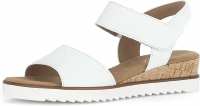 Obrázek produktu pro Gabor 82.750 Dámské sandály – sandály s pásky, bílé, elegantní,