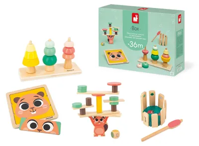 Produktbild von Janod - Spielset 36 Monate Entwicklung Denkvermögen - Lernspielzeug