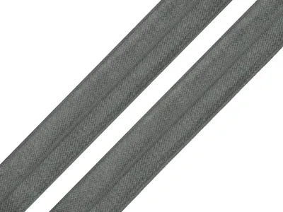 Produktbild von 1m Falzgummi 20mm Faltgummi elastisches Einfassband Saumband Farbwahl