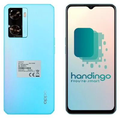 Produktbild von OPPO A57s , 16,7 cm (6.56"), 4 GB, 128 GB, 50 MP, Android 12, Blau