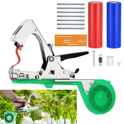 Productafbeelding van Machine voor het vastbinden van planten, met een capaciteit van 10.000 spijkers en 20 rollen binddraad