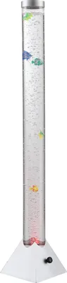 Produktbild von Globo Lighting Stehleuchte Kunststoff silber metallic, 12x RGB LED