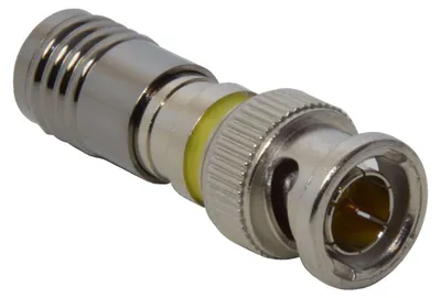Produktbild von PremiumX BNC Kompressionsstecker Kompression Stecker 75 Ohm für 7 - 7,5mm Koax Kabel