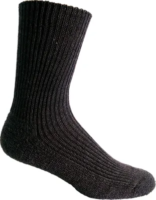 Produktbild von Nordpol Plüschsocken 70%Wolle grau Gr. 39-41