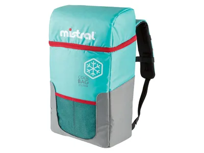 Produktbild von MISTRAL Kühlrucksack Kühl Rucksack Coolbag Kühltasche B 47 x H 25 x T 17 cm Türkis NEU
