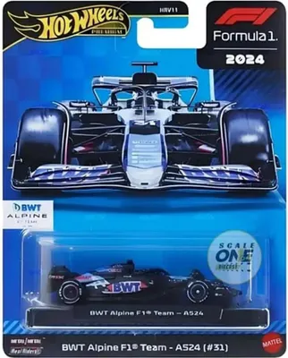 Immagine prodotto di Hot Wheels Premium BWT Alpine F1 Team - A524 #31 Formula 1 (1:64)