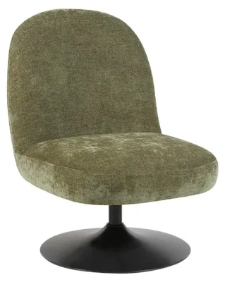 Produktbild von HOMLA LIGNERO-Drehsessel, grün, 61 x 75,5 x 84 cm