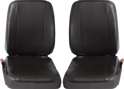Produktbild von Transporter Sitzbezüge für zwei Einzelsitze (vorne) 2-teilig ohne Seitenairbag - Profi 4 in schwarz | Autositzbezüge / Schonbezüge von PETEX