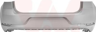 Produktbild von VAN WEZEL Heckstoßstange Stoßfänger Hinten für VW Golf VII Schrägheck (5G1, BQ1, BE1, BE2) Golf VII Kastenwagen (5G1) Golf VII Van (BA5)