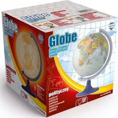 Obrázok produktu pre Politická mapa glóbus osvetlená 25 cm