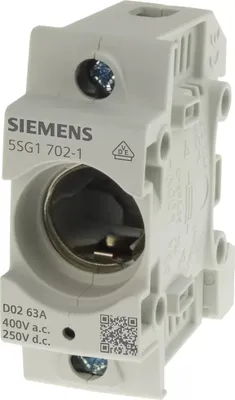 Produktbild von Siemens Sicherungssockel, 1 Stück(e), 86 mm, 125 mm, 80 mm, 70 g