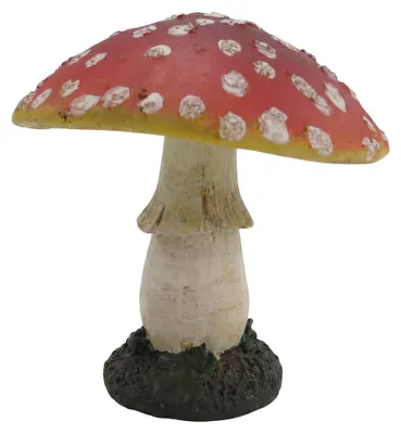 Immagine prodotto di Clayre & Eef, decorazione a forma di fungo, rosso, in plastica