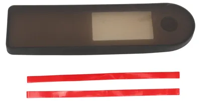 Obrázok produktu pre Silikónový, vodeodolný kryt na palubnú dosku elektrickej kolobežky, ochranné puzdro na ovládací panel displeja pre Xiaomi 4 Pro, čierna farba