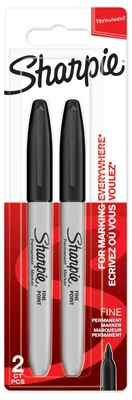 Obrázok produktu pre Sharpie Permanent-Marker FINE, 2er Blister, schwarz