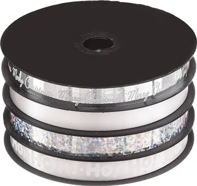 Produktbild von Lot von 4 rollen bolducs 10mm l.5 m rot gold silber - Feeric Lights & Christmas