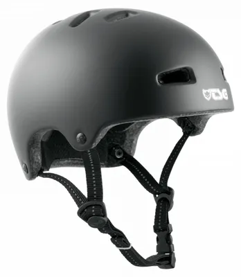 Productafbeelding van TSG Nipper Mini helm, effen satijnzwart, maat JXXS/XS
