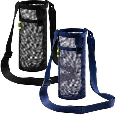 Image de Porte-bidon double avec structure en maille et support de sangle réglable