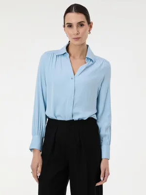 Produktbild von Orsay Hellblaue Damenbluse 34