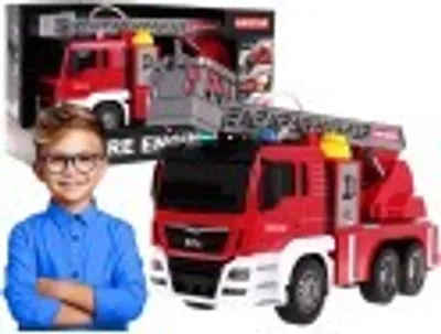 Immagine prodotto di grande autopompa con guida e scala estensibile + funzione acqua