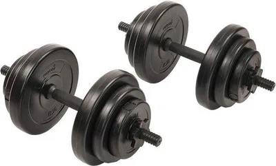 Productafbeelding van Famanu halterset met handgewichten voor krachttraining - 18 kg