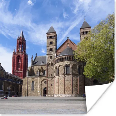 Produktbild von MuchoWow® Poster Alt - Architektur - Maastricht 75x75 cm - Wand Dekoration