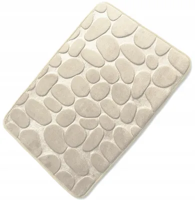 Obrázek produktu pro béžová protiskluzová koupelnová rohož 40x60 CM